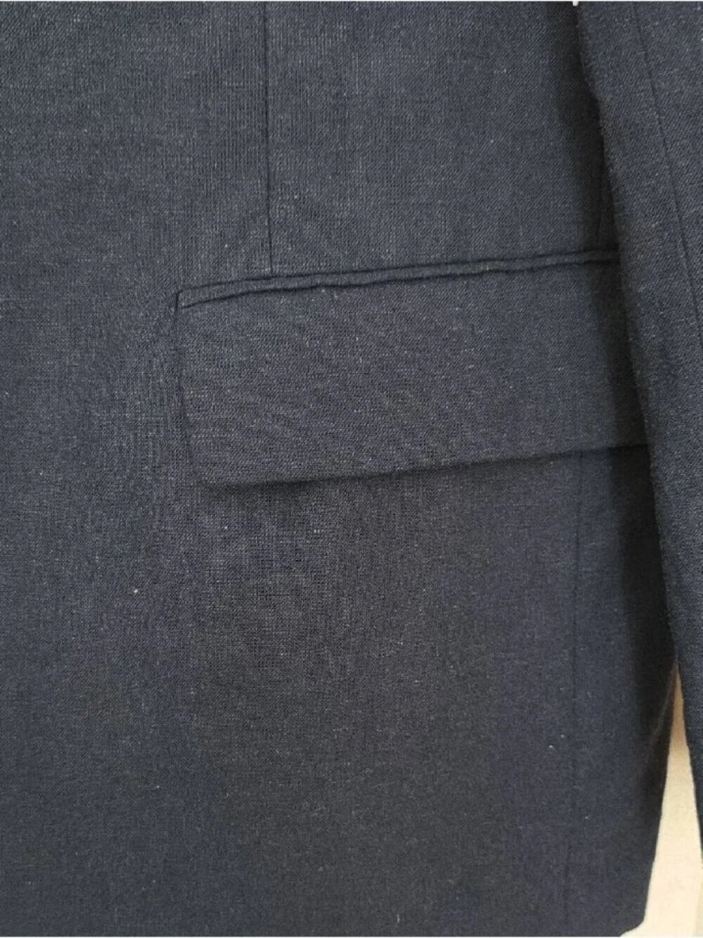 Old Navy Linen Blazer Navy